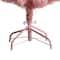 4ft. Pre-Lit Frosted Pink Cashmere Artificial Christmas Tree, Multicolor LED Lights